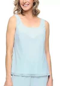 Women's Embroidered Chiffon Blouse