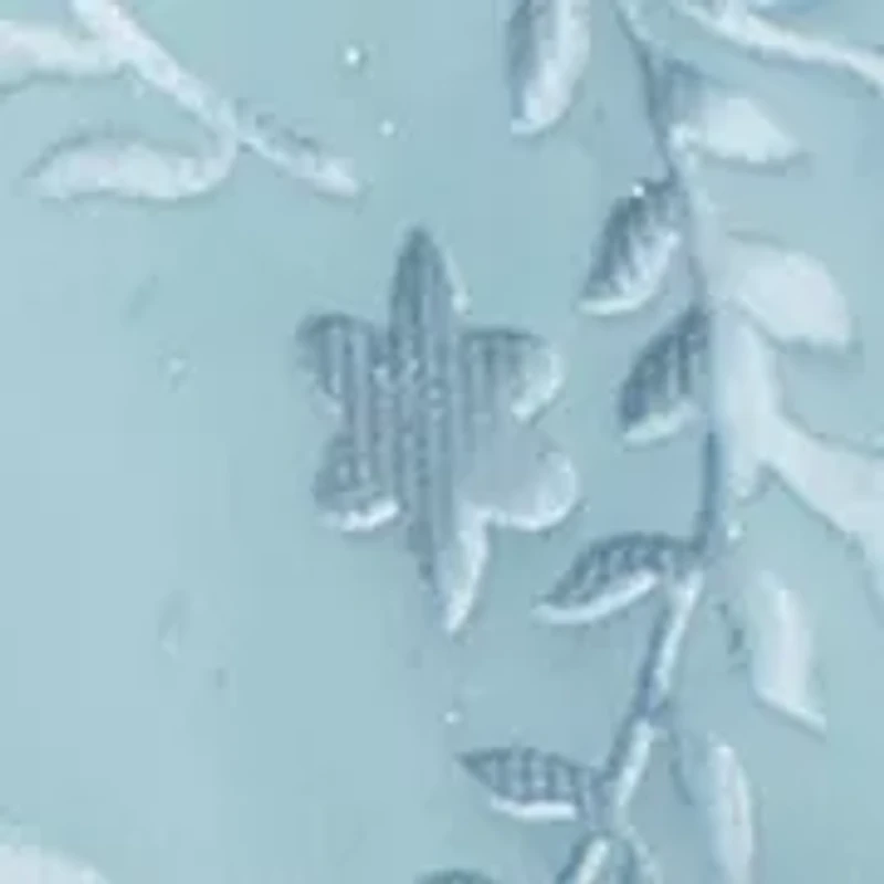 3/4 Sleeve Printed Mandarin Neck Twinset