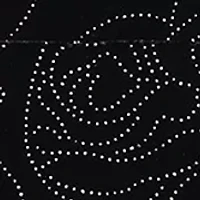 Women's 3/4 Sleeve Velvet Side Closure Blouse