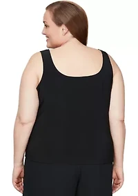 Plus 3/4 Sleeve Twinset