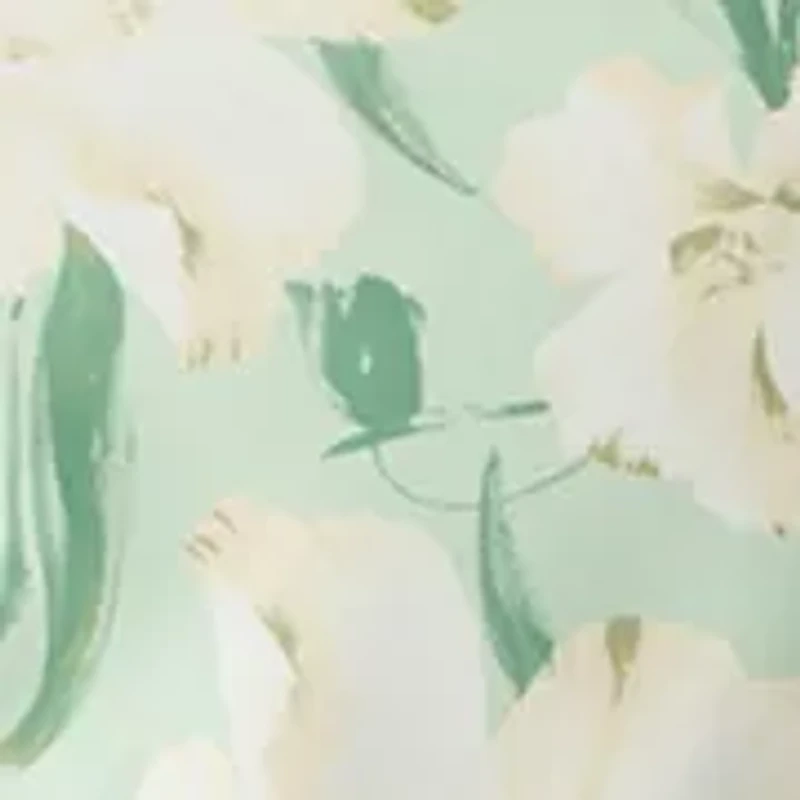 Women's Sleeveless Floral Printed Gown