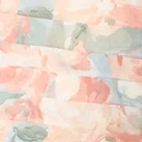 Women's Off Shoulder Pleated Bodice Floral Maxi Dress