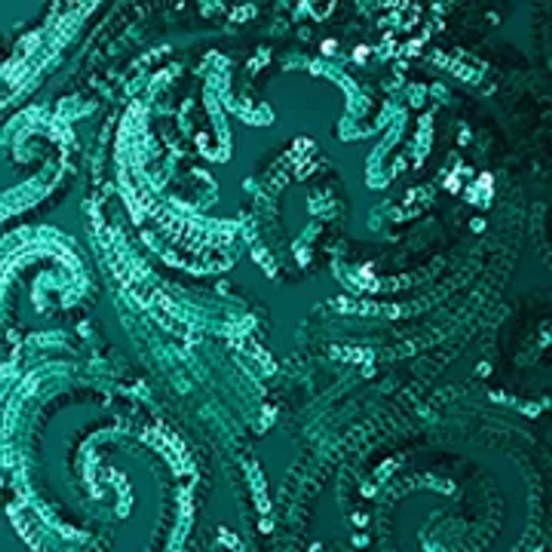 Women's Pattern Sequin Gown