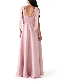 Women's Sweetheart Neck Maxi Dress