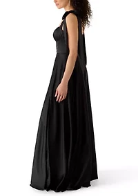 Women's Sweetheart Neck Maxi Dress
