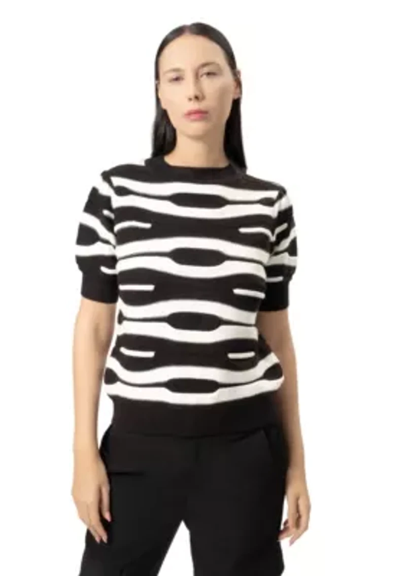 Lara Short Sleeve Sweater