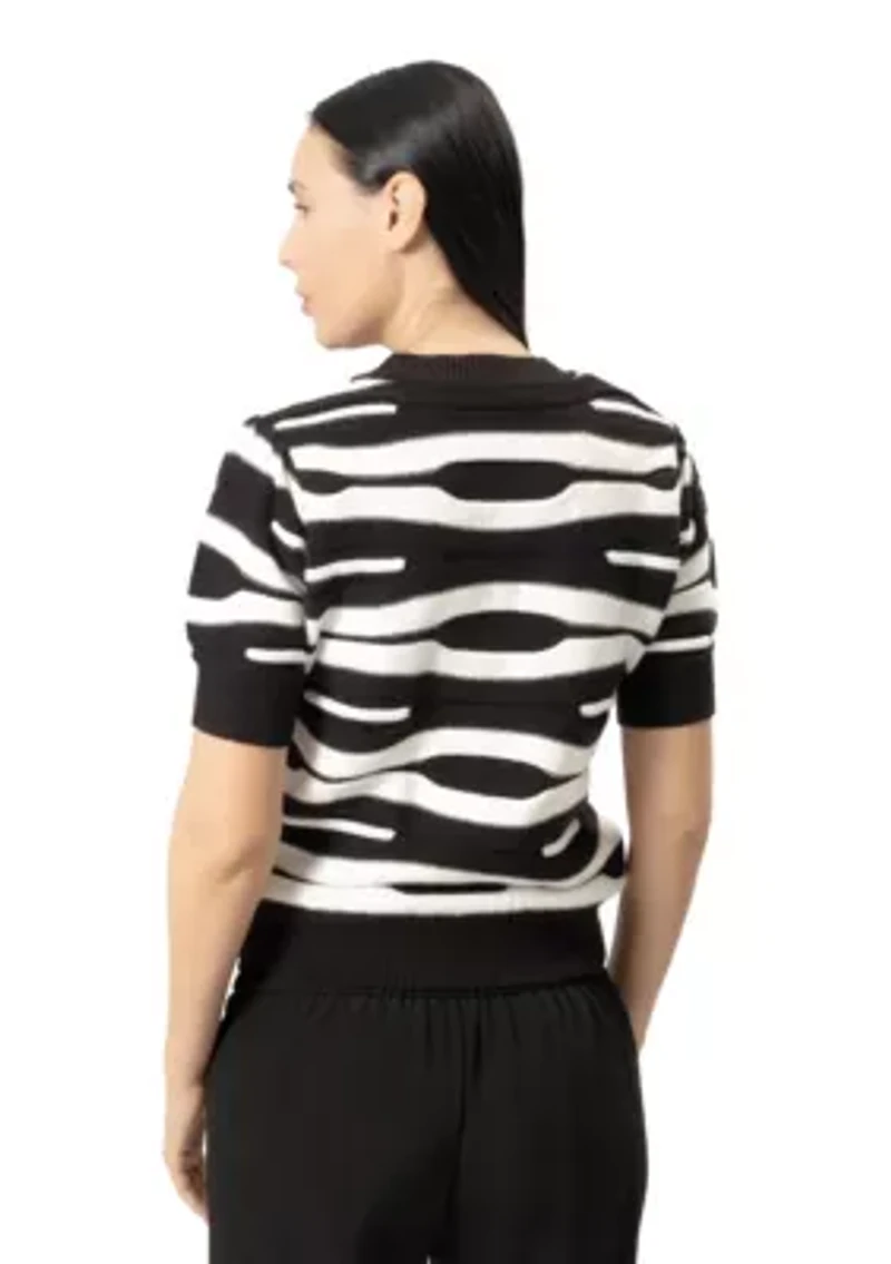 Lara Short Sleeve Sweater