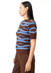 Lara Short Sleeve Sweater