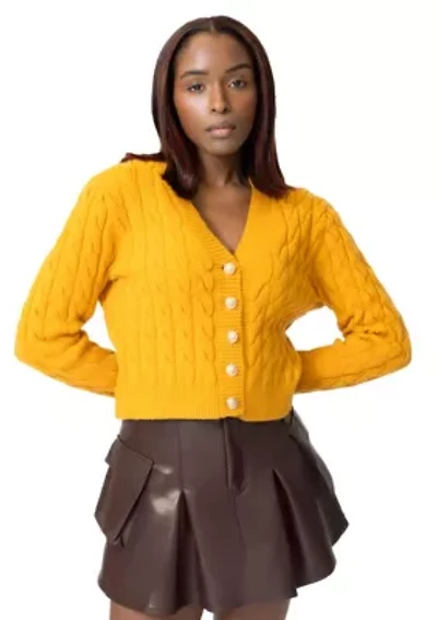 Adley Faux Leather Skirt