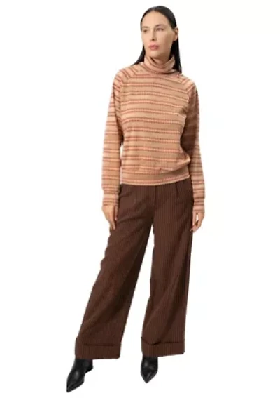 Bebe Turtleneck Knit Top