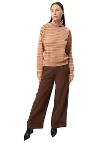Bebe Turtleneck Knit Top