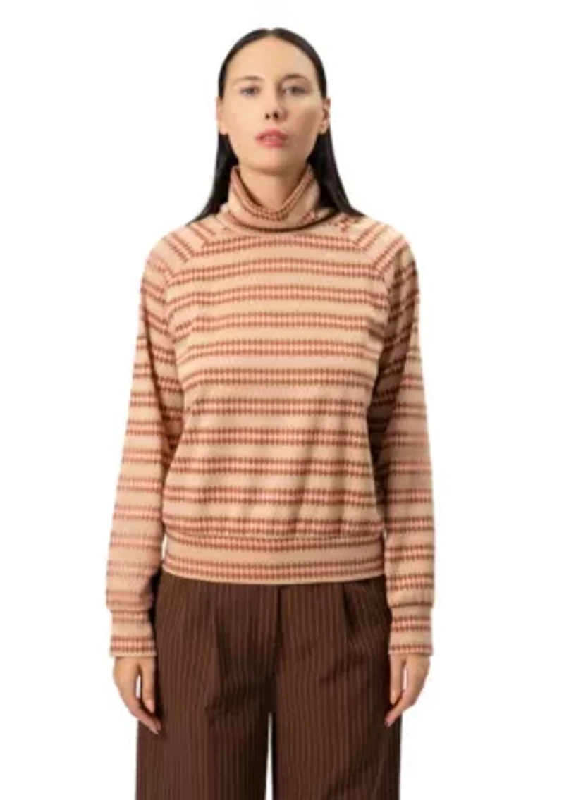 Bebe Turtleneck Knit Top