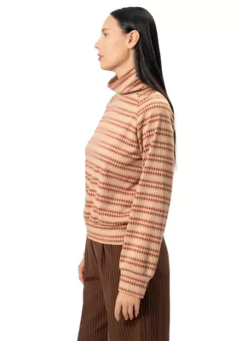 Bebe Turtleneck Knit Top