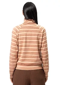 Bebe Turtleneck Knit Top