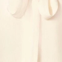 RUFFLE TRIM BLOUSE