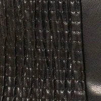 FAUX LEATHER ZIP DRESS