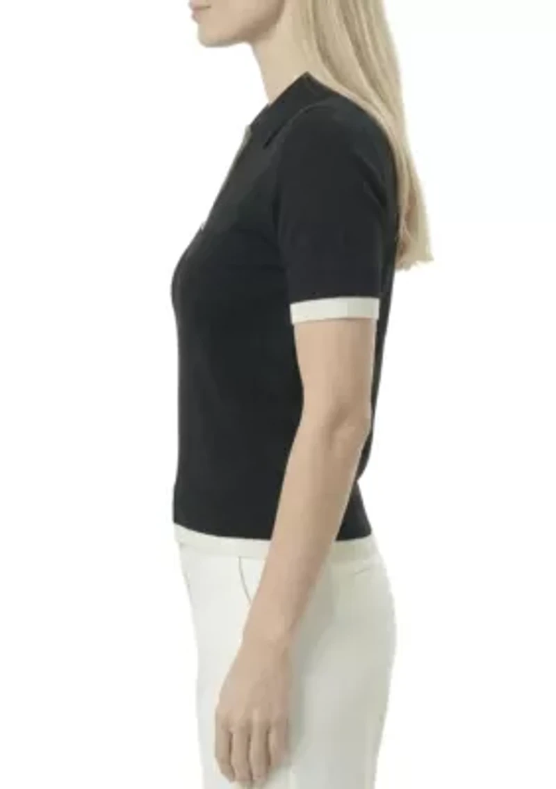 Contrast Trim Polo