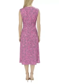 Cabbage Rose Sless Dress