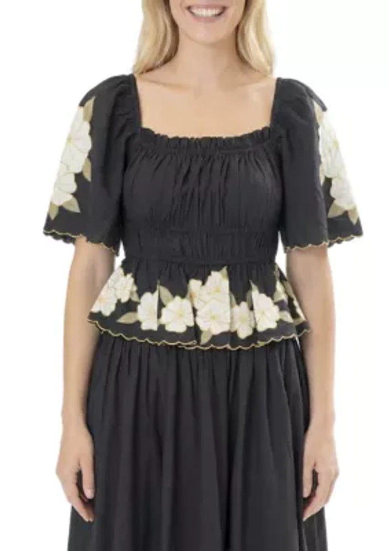 Gia Floral Top