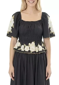 Gia Floral Top