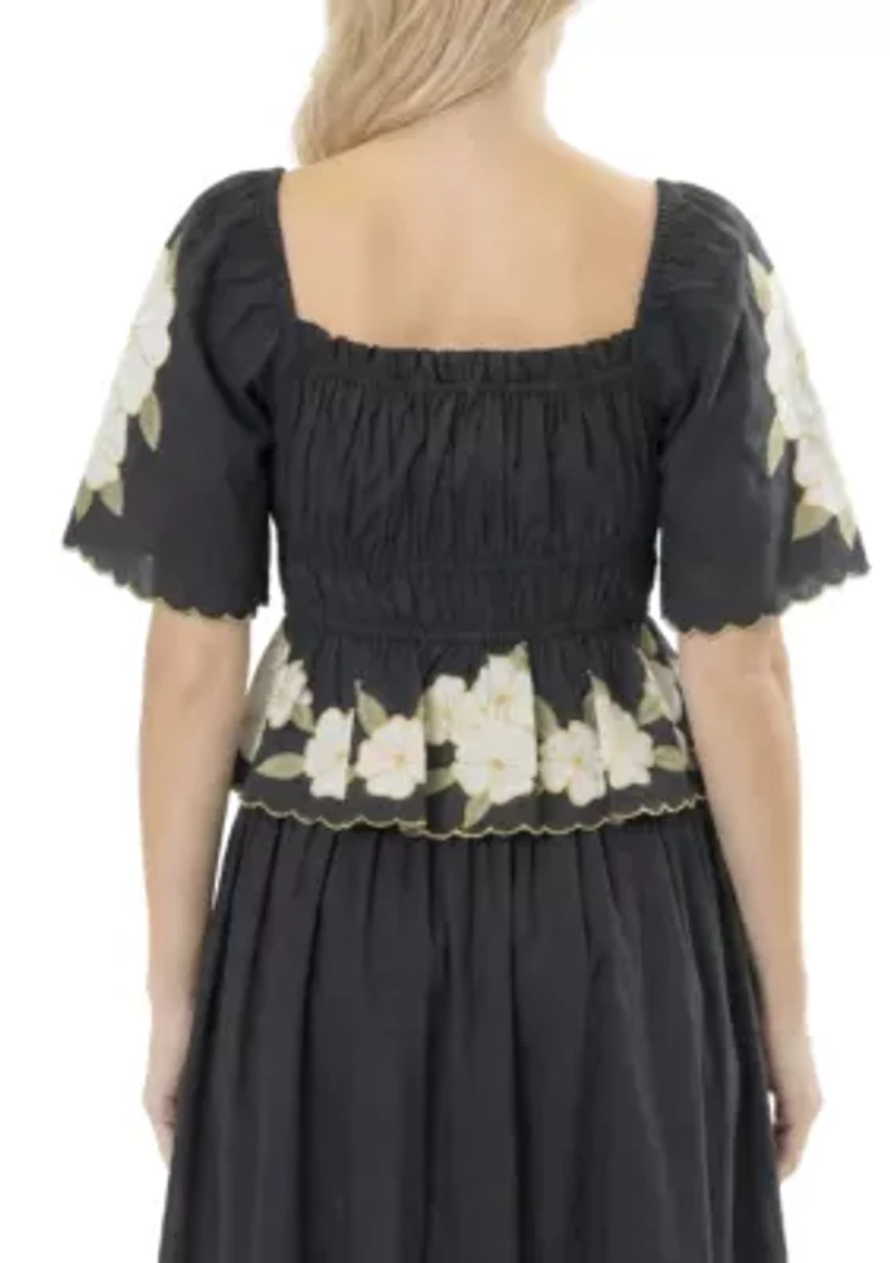 Gia Floral Top