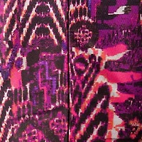 DARA ABSTRACT JERSEY DRESS