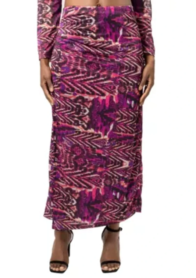 LEE MIDI JERSEY SKIRT