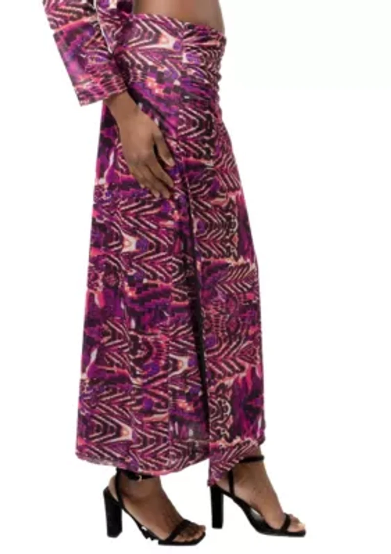 LEE MIDI JERSEY SKIRT