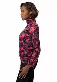 LEE MOCKNECK JERSEY TOP