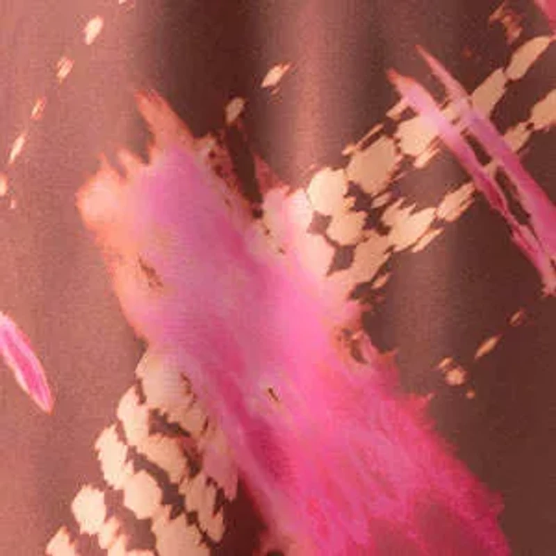 Avery Print Draped Dress