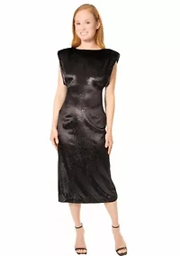LUREX VELVET DRESS