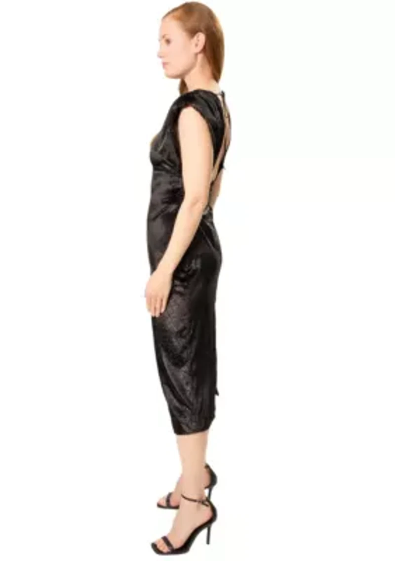 LUREX VELVET DRESS