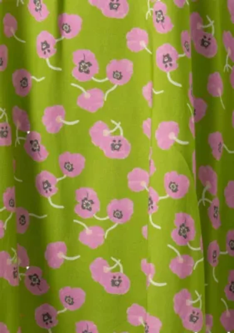 Floral Short Dress