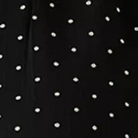 Women's Ruffle Neck Sleeveless Placket Blouse