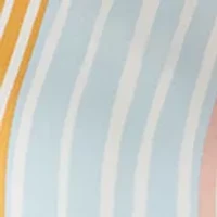 Women's Long Sleeve Button Front Striped Blouse