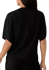 Women's Dolman Sleeve Knit Top