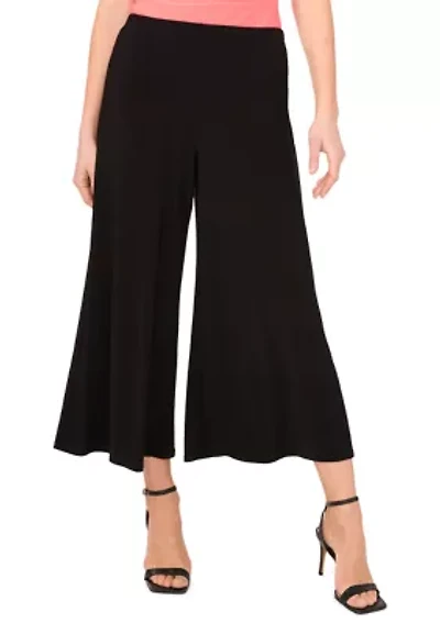 Women's Cropped Wide Leg Pants