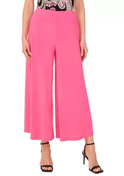 Women's Cropped Wide Leg Pants