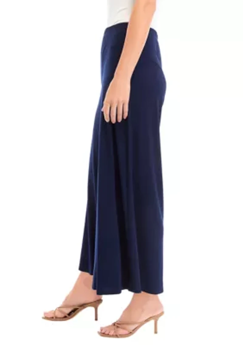 Women's Cropped Wide Leg Pants