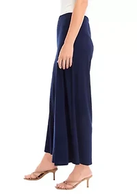 Women's Cropped Wide Leg Pants