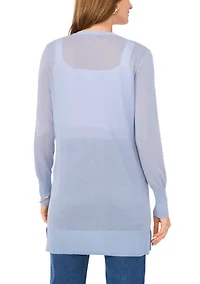 Women's Long Sleeve Open Front Cardigan