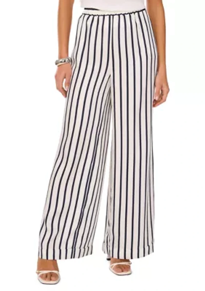Women's Pull On Stripe Pants