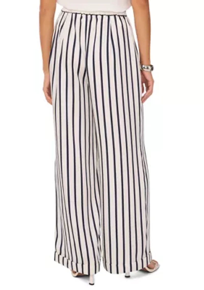 Women's Pull On Stripe Pants