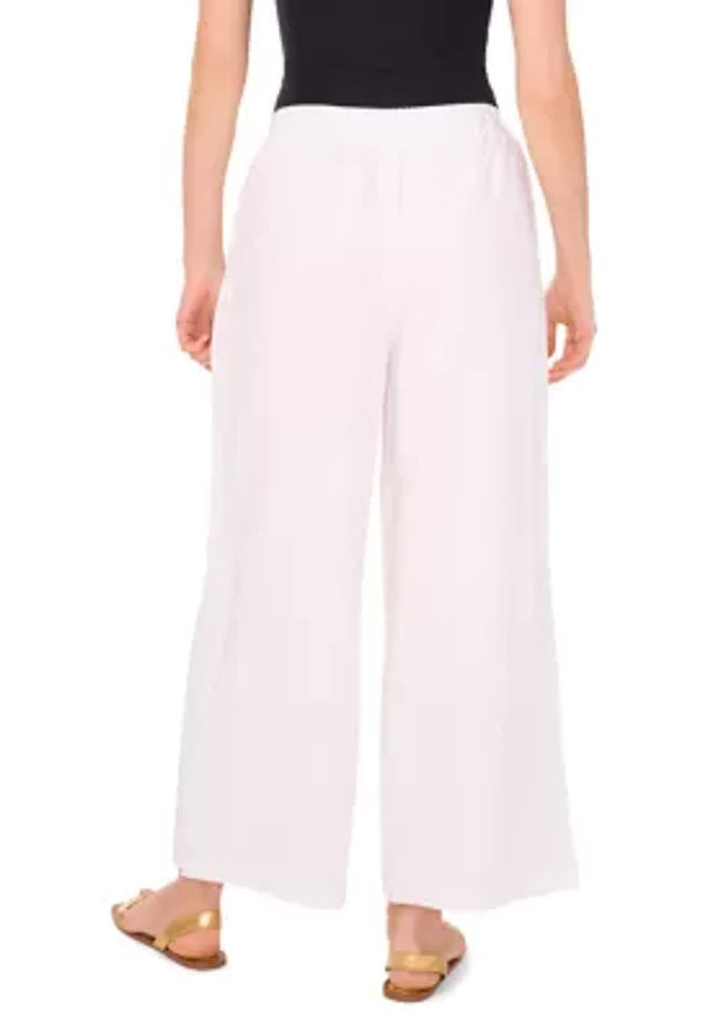 Women's Pull On Linen Pants