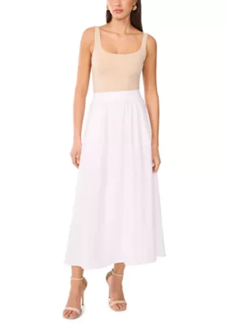Women's Pull On A-Line Skirt