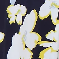 Women's Cropped Floral Printed Pants