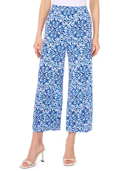 Women's Pull On Medallion Cropped Pants