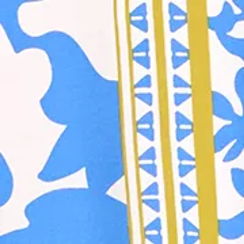 Women's Border Printed Dress