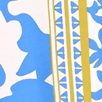 Women's Border Printed Dress