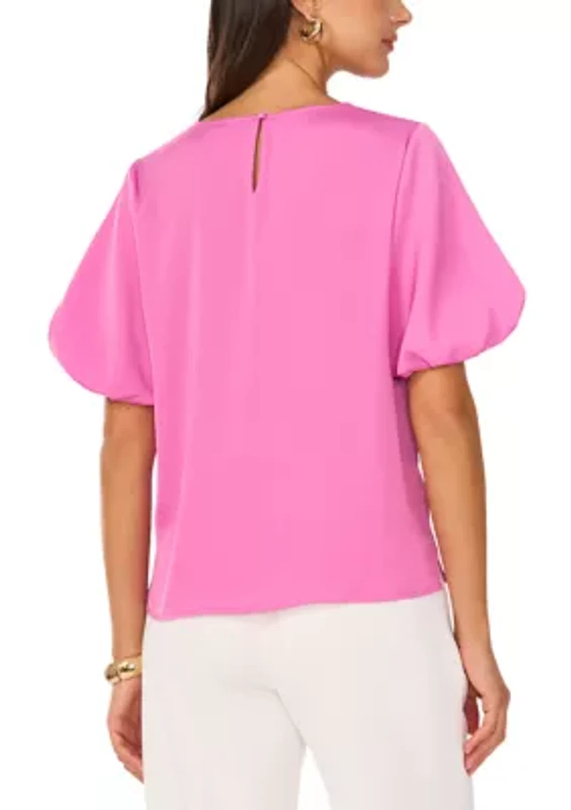 Women's Puff Sleeve Blouse